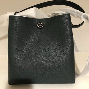 Coach Charlie Bucket in Pine Green NWT